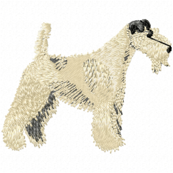 Dogs Embroidery Design 12